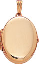 14KY OVAL LKT SHINY 4PICTURES 23x19mm