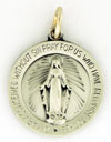 S.S. ROUND MEDAL MIRACULOUS  3/4