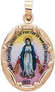14KY MIRACULOUS ENAMEL 5/8