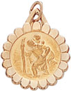 14KY ROUND MEDAL 5/8