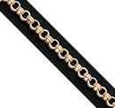 18KY DOUBLE CABLE LINK CHAIN 2.5mm 7.35f