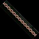 18K PINK REG CABLE CHAIN 1.9mm