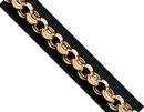 18KY HOLLOW ROLO CHAIN 5.4mm