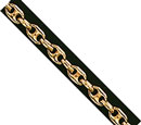 14KY SOLID PUFFED GUCCI CHAIN 2.5x1.9mm