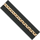 14K PINK  DIA CUT DRAWN CABLE CHAIN 2.2mm