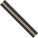 18KY DIA CUT CURB CHAIN .85mm