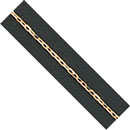 14K PINK DIA CUT DRAWN CABLE CHAIN 1.1mm