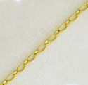 14KY TWIST WIRE OVAL/ROUND LINK CHAIN 3.2mm