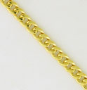 14KY HOLLOW FLAT CURB CHAIN 3.75mm