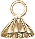 14KY CORR CAP W/LG RING 15mm