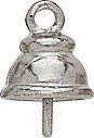 PLAT CAST FANCY PEARL CAP7mm W/PEG