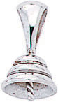 PLAT CAP W/BAIL SM GRAD 6 1/2mm CUP