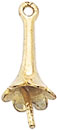 14KW CAST PEARL CAP 11.6mm W/5mm CAP