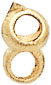 18KY DOUBLE RING
