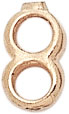 18KY DOUBLE RING 3mm