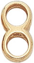 18KY DOUBLE RING 5mm