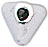 18KW TRIANGLE PEARL CAP W/ BAR