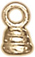 14KY RD CAP W/RING 3.5mm OPENING