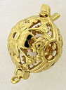 14KY FANCY FLOWER PEARL CAGE FITS 11mm PEARL