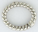 S.S. TWISTED WIRE SPRING CLASP 21x17mm