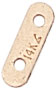G.F. PEARL SPACER 4mm 2 STRAND