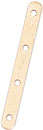 G.F. PEARL SPACER 6mm 4 STRAND