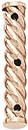 14KY SPACER TWISTED TUBE 3 STR 6mm