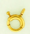14KY SOLID BAR SPRING RING 4.5mm