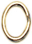 G.F. OVAL SPLIT RING 6.85 X 4.75 MM