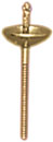 14KY THREADED POST W/CUP & PEG 6mm