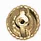 18KY SCREW BACK MED 6mm