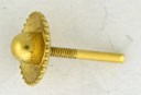 18KY 1mm SCREW POST W/ 7.9mm SAFETY BACK