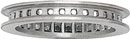 PLAT AZRD CHNLD&DRLD 30//2mm SQ SZ 6