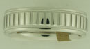 14KW 6mm SZ10 WED BAND W/BAGUETTE BAR DESIGN