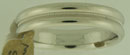 14KW FANCY WEDDING BAND W/ MILGRAIN CENTER