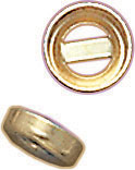14KY ROUND BEZEL W/ 