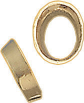 18KY CAST OVAL BEZEL 8.5x6.5