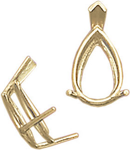 14KW 3PR PEAR SHAPE WIRE SET 2.5x1.5mm