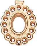18KY OVAL CTR 6x4 16/.015 BEZELS