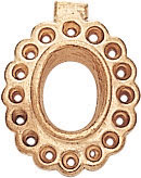 18KY OVAL CTR 7x5 16/.015 BEZELS