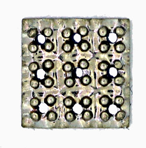 14KW DIA SHAPE CLUSTER 9.5x6.25mm 9