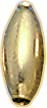 G.F. SHINY OVAL BEAD 9x5mm