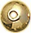 G.F. KNIFE EDGE SHINY ROUNDEL 6x3mm