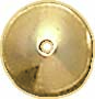 G.F. KNIFE EDGE SHINY ROUNDEL 8x5mm