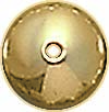 G.F. KNIFE EDGE SHINY ROUNDEL 9x5.25mm