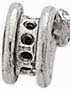 PLAT CAST ROUNDEL CHANNEL 12/.03