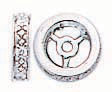 14KW DIAMOND ROUNDEL W/ 9/.005 5.5x2mm