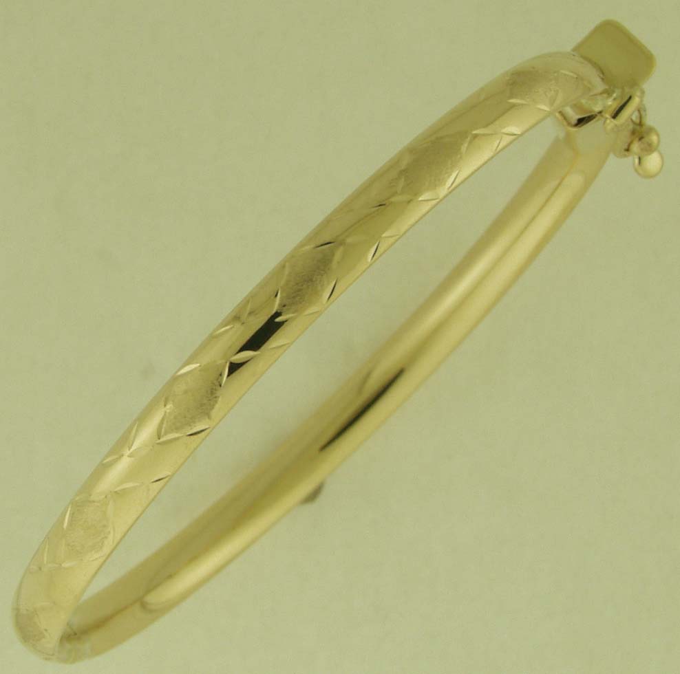 14KY BABY BANGLE BRACELET