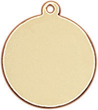 S.S. PLAIN ROUND DISC 5/8