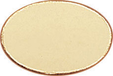 18KY OVAL DISC 19x13mm .027